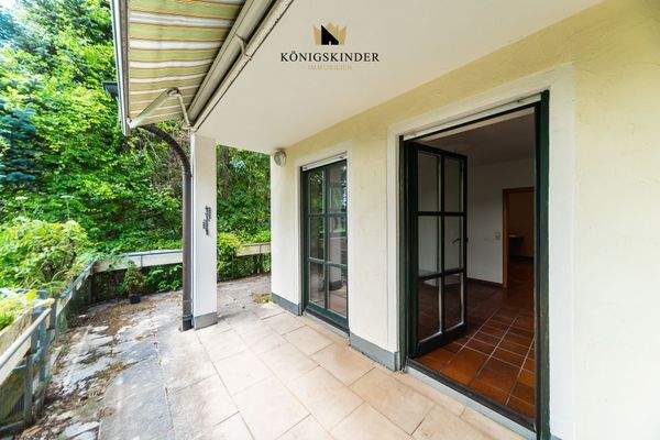 ...mit Zugang zur Terrasse