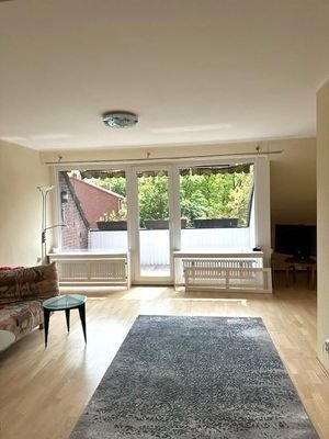 Wohnzimmer mit Loggia