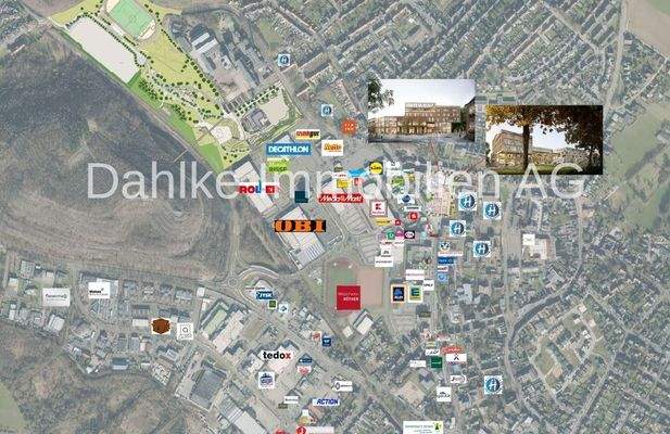 Übersichtskarte Hückelhoven