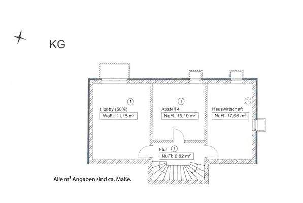 Grundriss Kellergeschoss