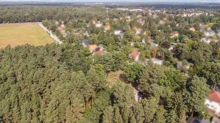 Drohnenaufnahme Nachbarschaft