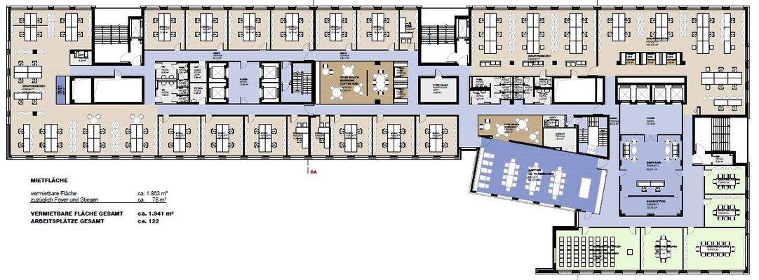 Variante Mischbüro Raster Bestand