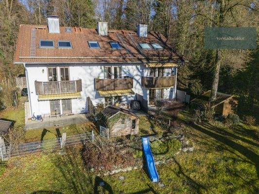 Vogelperspektive Frontansicht