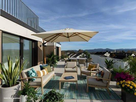 Dachterrasse animiert