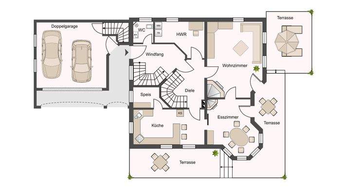 Grundriss Erdgeschoss