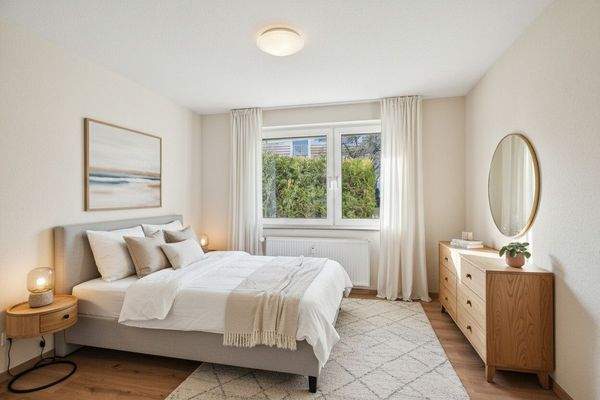 Schlafzimmer KI-Visualisierung