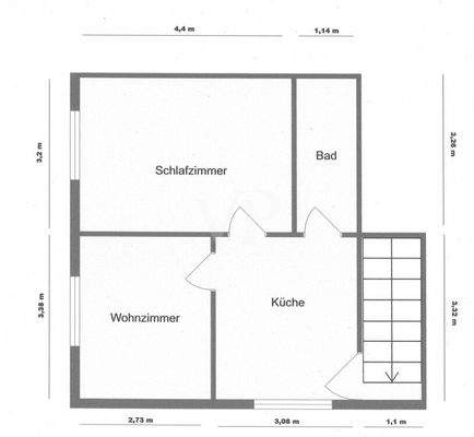 Grundriss Einliegerwohnung