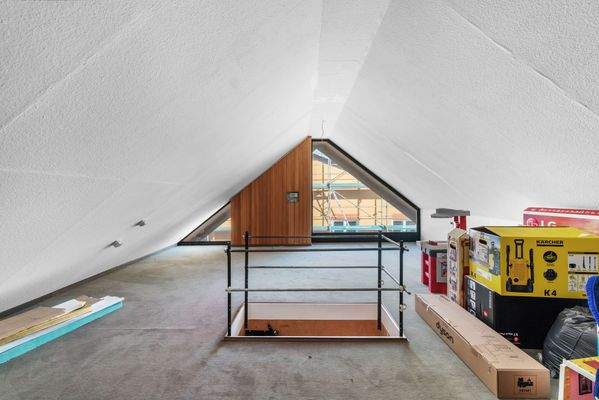 Spitzbogen, Ausbau vorbereitet