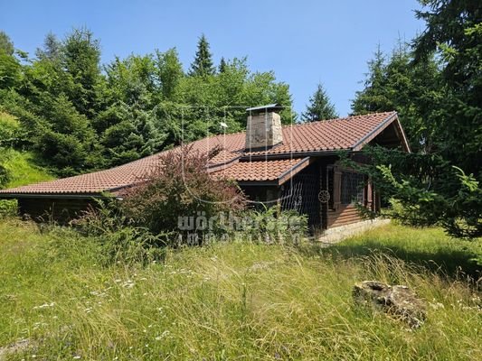 das entzückende Blockhaus