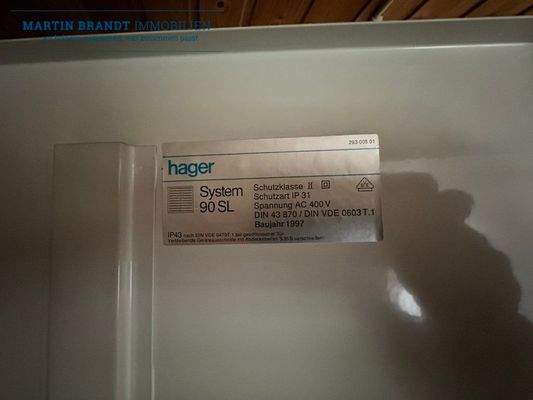 Zählerkasten Stand 1997