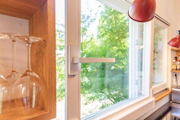 Schiebefenster Küche Detail