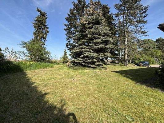 Mit Blick zum freien Feld