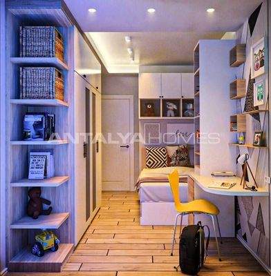 Apartments for Sale Near the Sea and Mall in Antalya Muratpasa