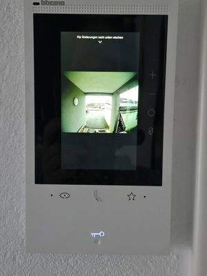 Videosprechanlage im EG und OG