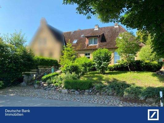 Frontansicht Doppelhaus