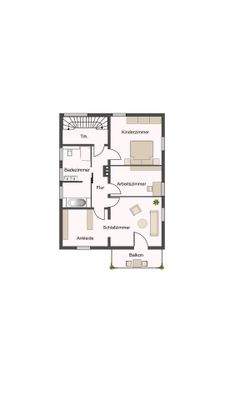 Grundriss Obergeschoss