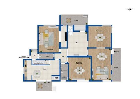 Grundriss Erdgeschoss