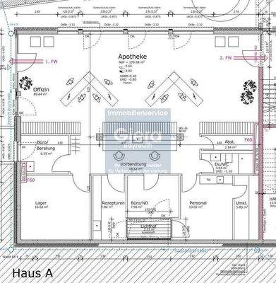 Grundriss Ausschnitt EH1