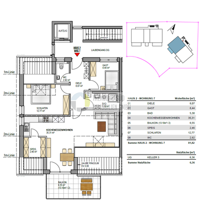 Wohnung 07 DG - Haus 2