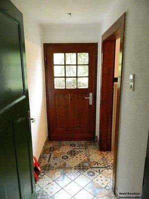 Der Nebeneingang an der Nordseite