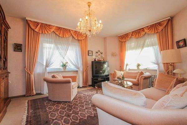 Das Wohnzimmer im EG 