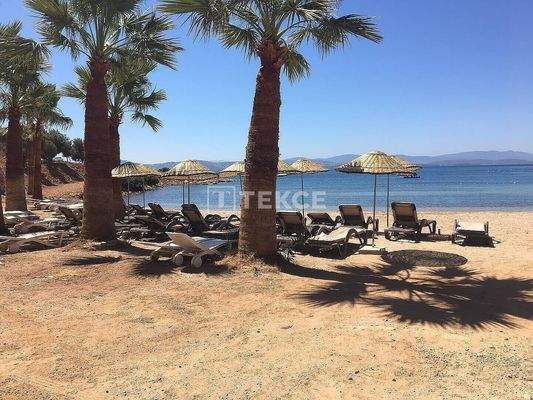 Sea-View Duplex Apartment with Balcony in Horizon Sky Resort in Muğla