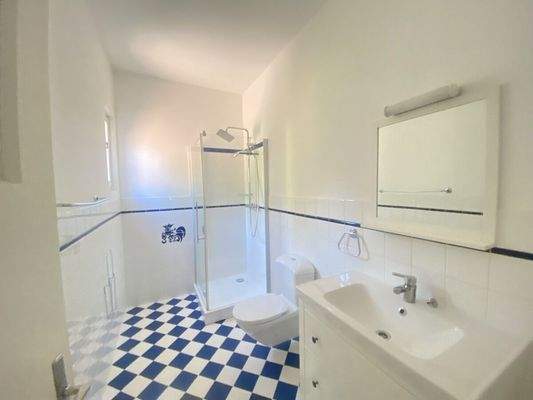 Badezimmer Dusche und WC