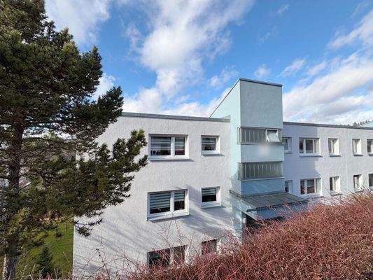 Hausansicht von der Vorderseite