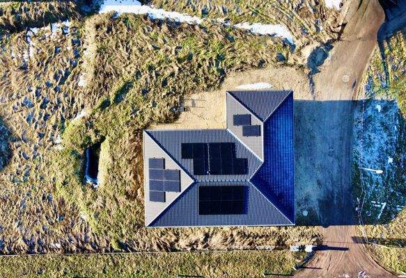 Luftansicht Grundstück