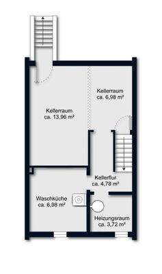 Grundriss Kellergeschoss