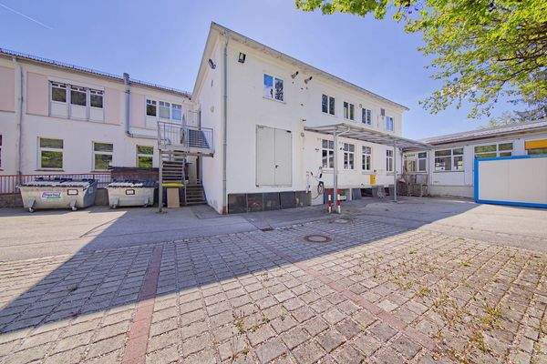 Gebäudekomplex Innenhof