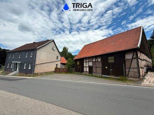 Blick von der Straße 