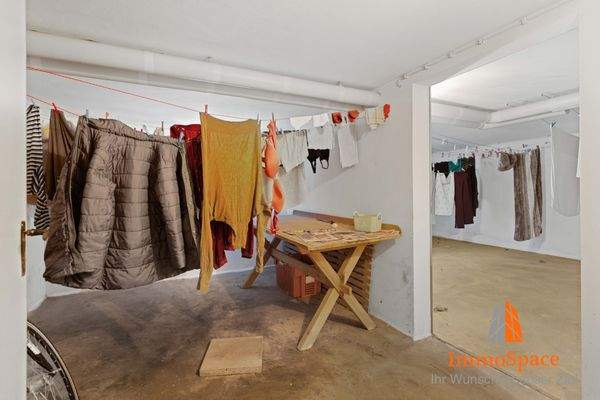 Blick in den gemeinschaftlichen Wäschekeller