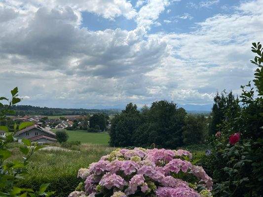 Blick Richtung Bergkette