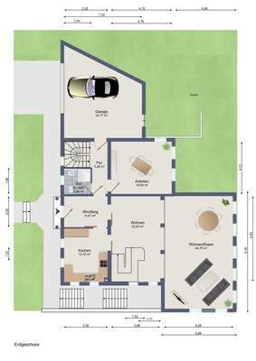 Grundriss Erdgeschoss