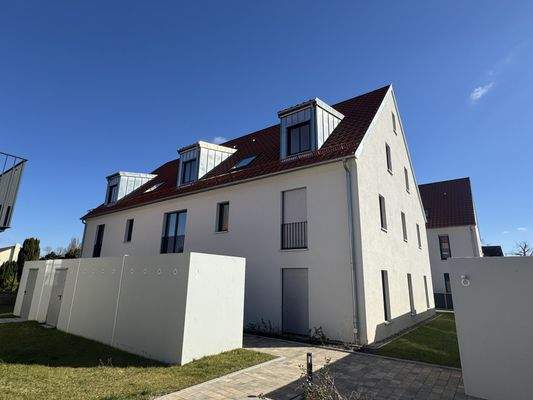 Nord/West-Ansicht Haus B