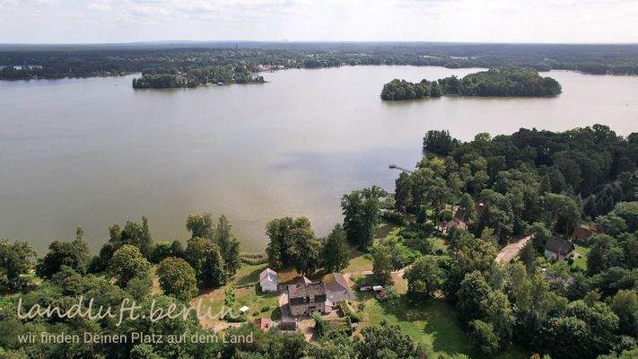 Waldfrieden Blick nach Teupitz und südosten. Im H