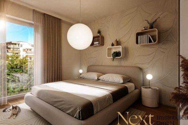 Musterfoto - Visualisierung Schlafzimmer