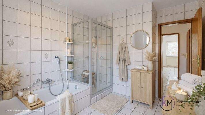 Badezimmer - Visualisierung