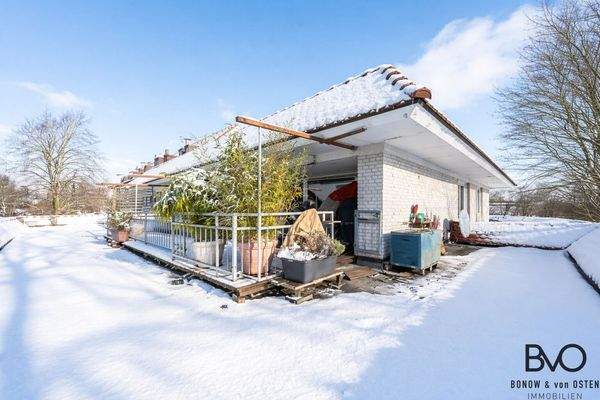 Weitläufige Dachterrasse