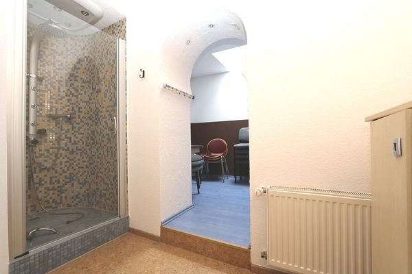 Die praktische Dusche