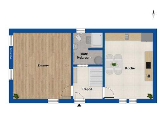 EG Vorderhaus Wohnung 1