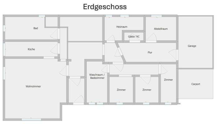 Grundriss Erdgeschoss