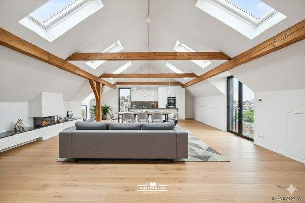 Visualisierung DG-Wohnung Ausbau Dachboden