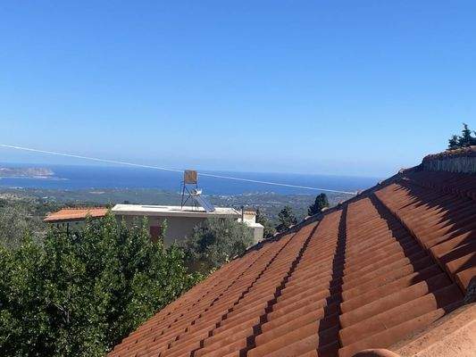 Traditionelles Einfamilienhaus mit atemberaubendem Meerblick auf Kreta zu verkaufen