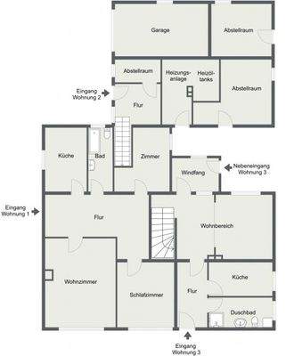 Grundriss Erdgeschoss 