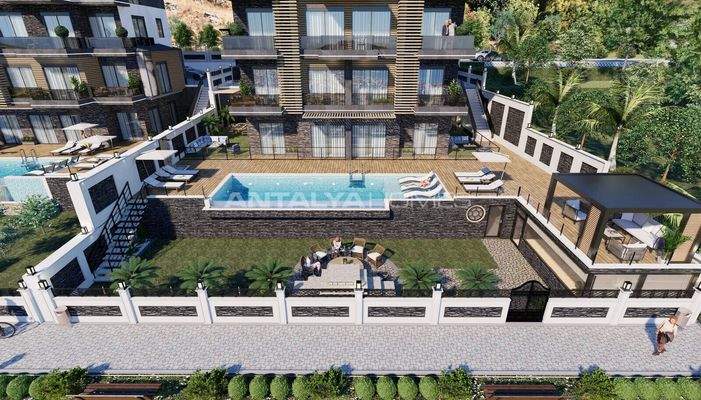 Sea View Elegant Properties in Alanya Cikcilli