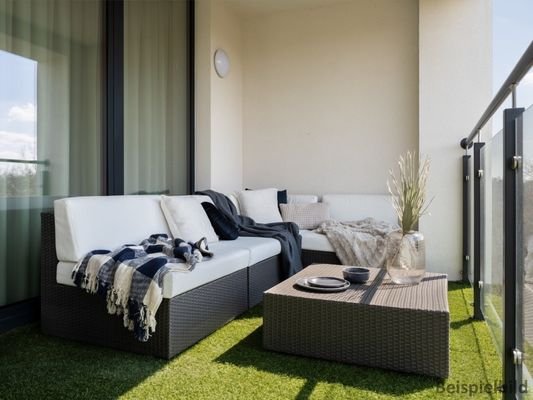 Balkon im DG - unverbindliche Visualisierung