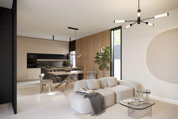 Wohn- und Essbereich 