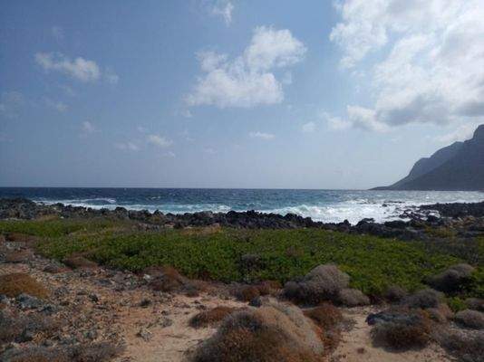 Ein wirklich erstaunliches Grundstück am Meer in Stavros, Chania